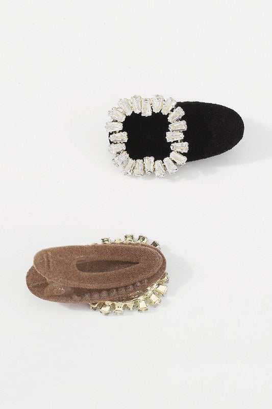 Jeweled Mini Clip Set