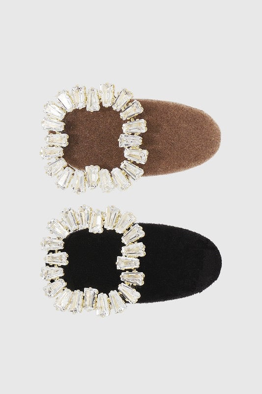 Jeweled Mini Clip Set