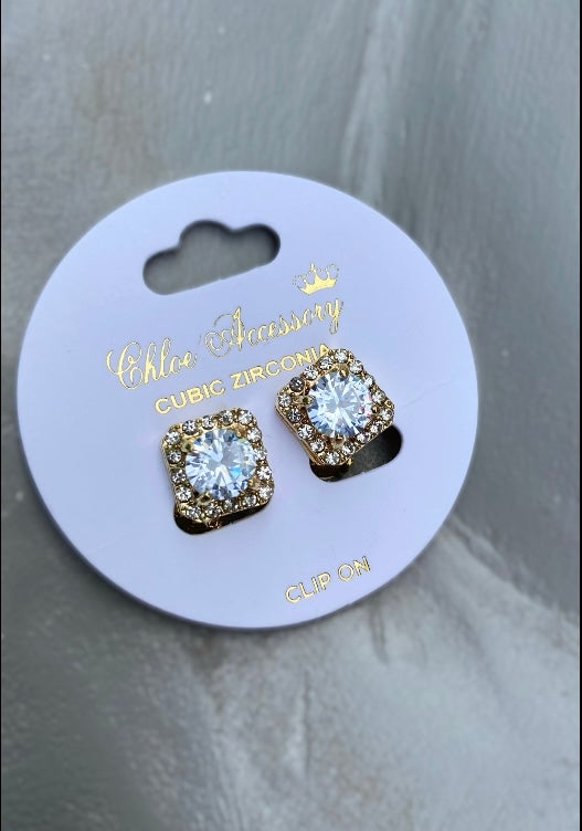 Glamour Clip-On Earrings