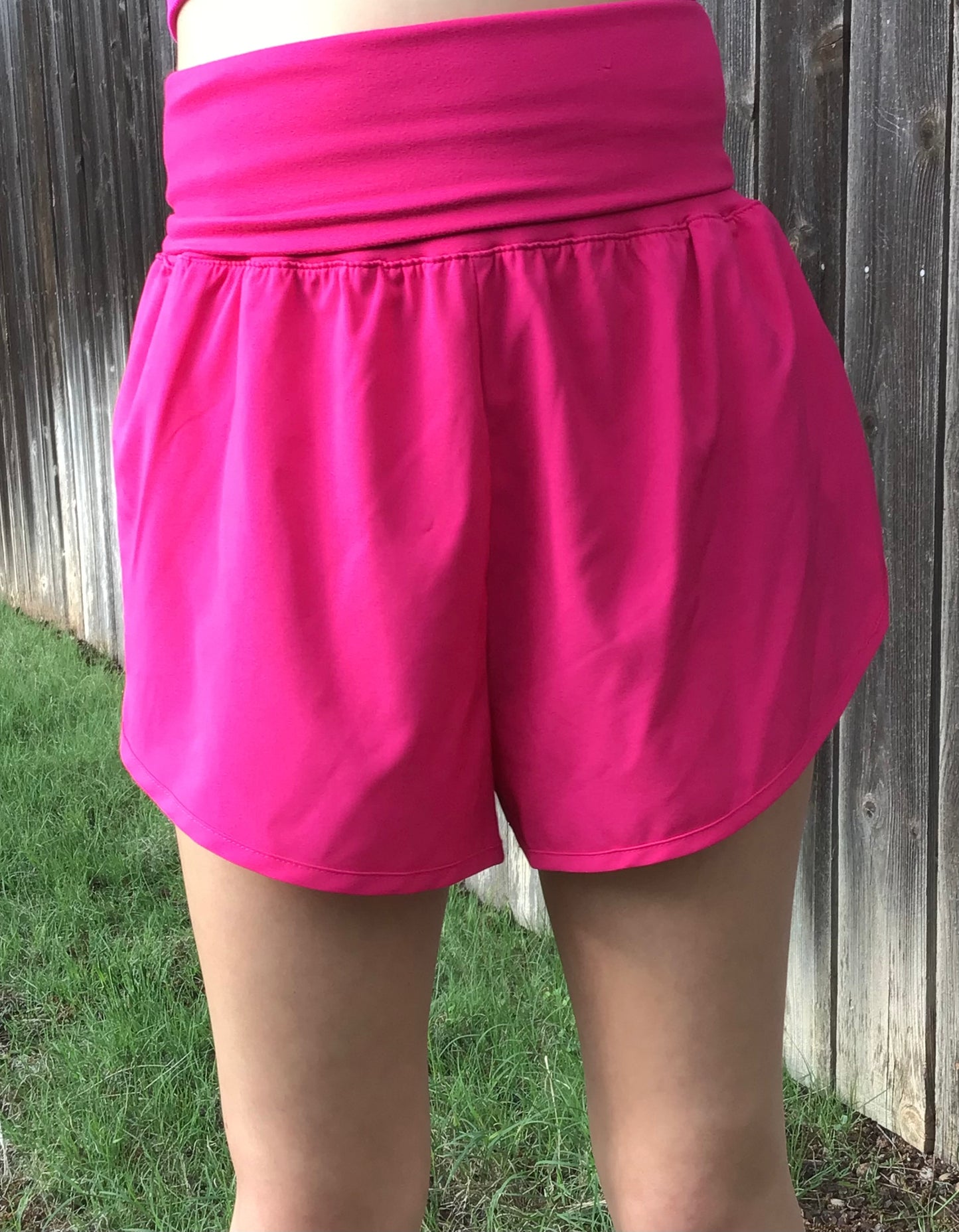 Hot Pink Comfy Shorts