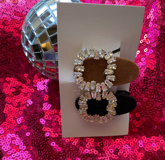 Jeweled Mini Clip Set *2 available*